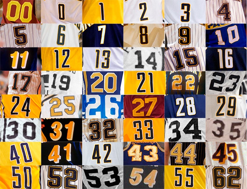 famous 42 jerseys